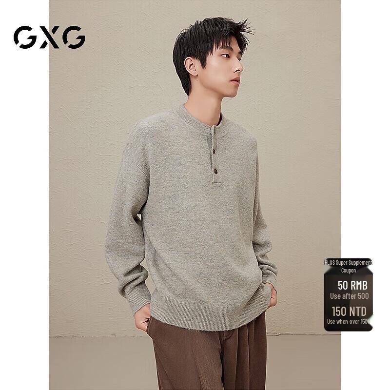 

GXG Men s Round Neck Knit Sweater 3XL (190)