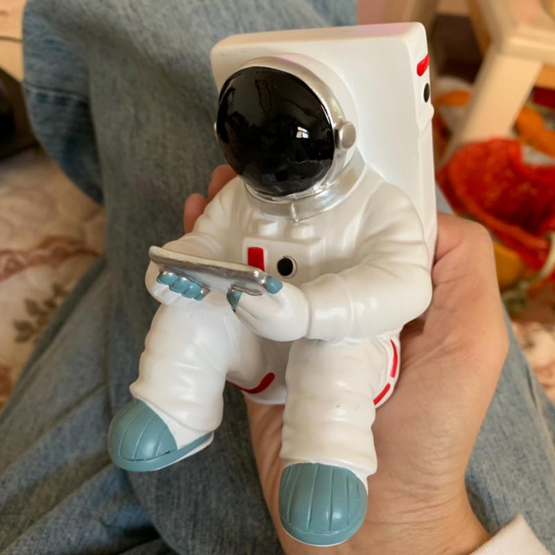 Ständer Astronaut Mehrzweck Halterung Handy / Brille / IPAD / Stift Astronautenfigur Brillenständer Heim Schreibtisch Dekoration