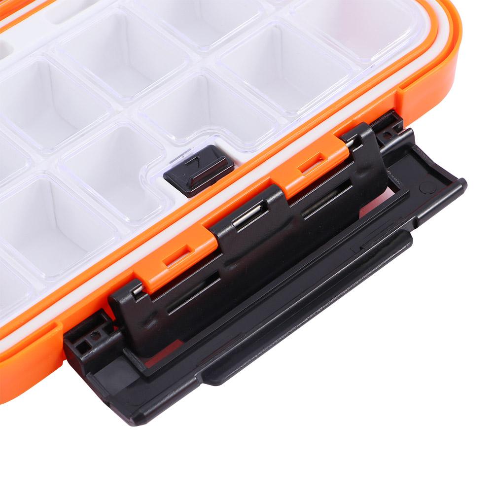 Plastic 30 grids Waterproof Tackle Luya Storage Fishing Box Fishhook Case Lure Case Bait Container