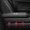 WMTY7 1Pcs Car Logo Armrest Mat Arm Rest Protection Cushion Pad For Skoda Octavia Kodiaq Enyaq iV Kamiq Scala Superb Fabia Rapid Karoq