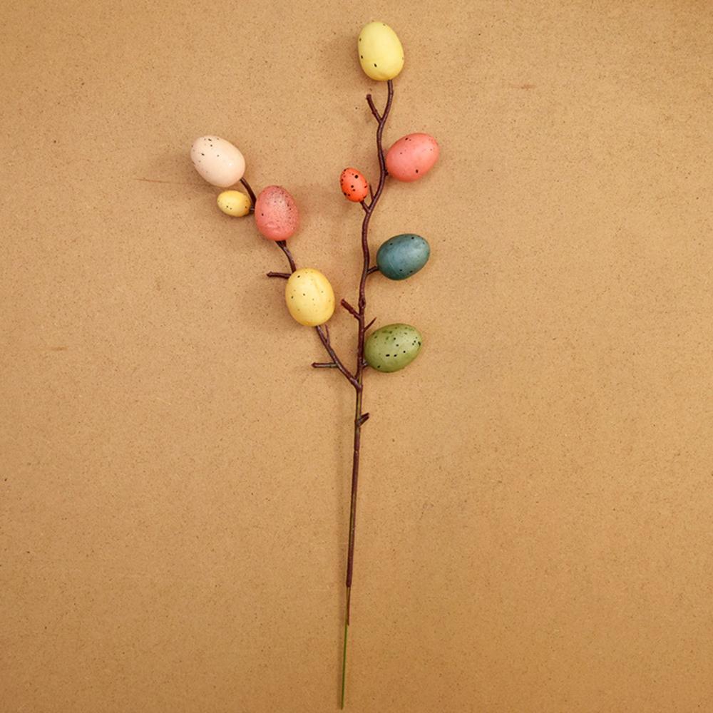 Ostereier Baum Zweig Plastik Heimdekoration Osterdekoration Schaumstoff DIY Bemalung Schaumstoff Hase Eier Für Heimdekorationen Für Ostern