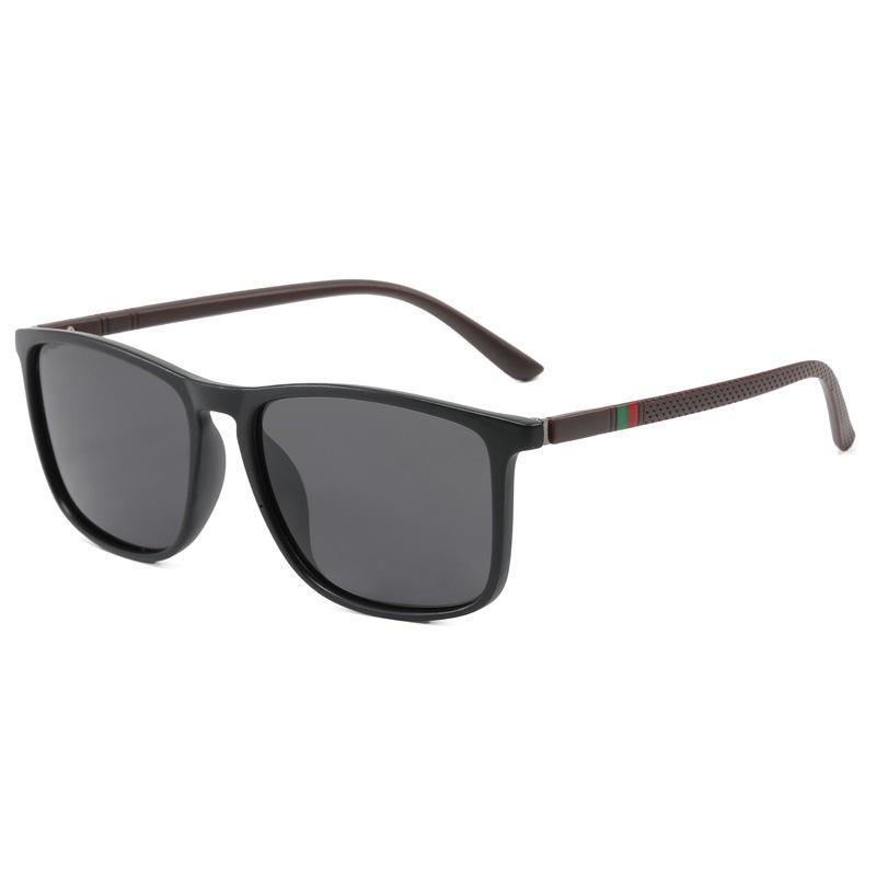 Retro Polarized Anti-UV Driving & Fishing Sunglasses with Fashion Square Frame