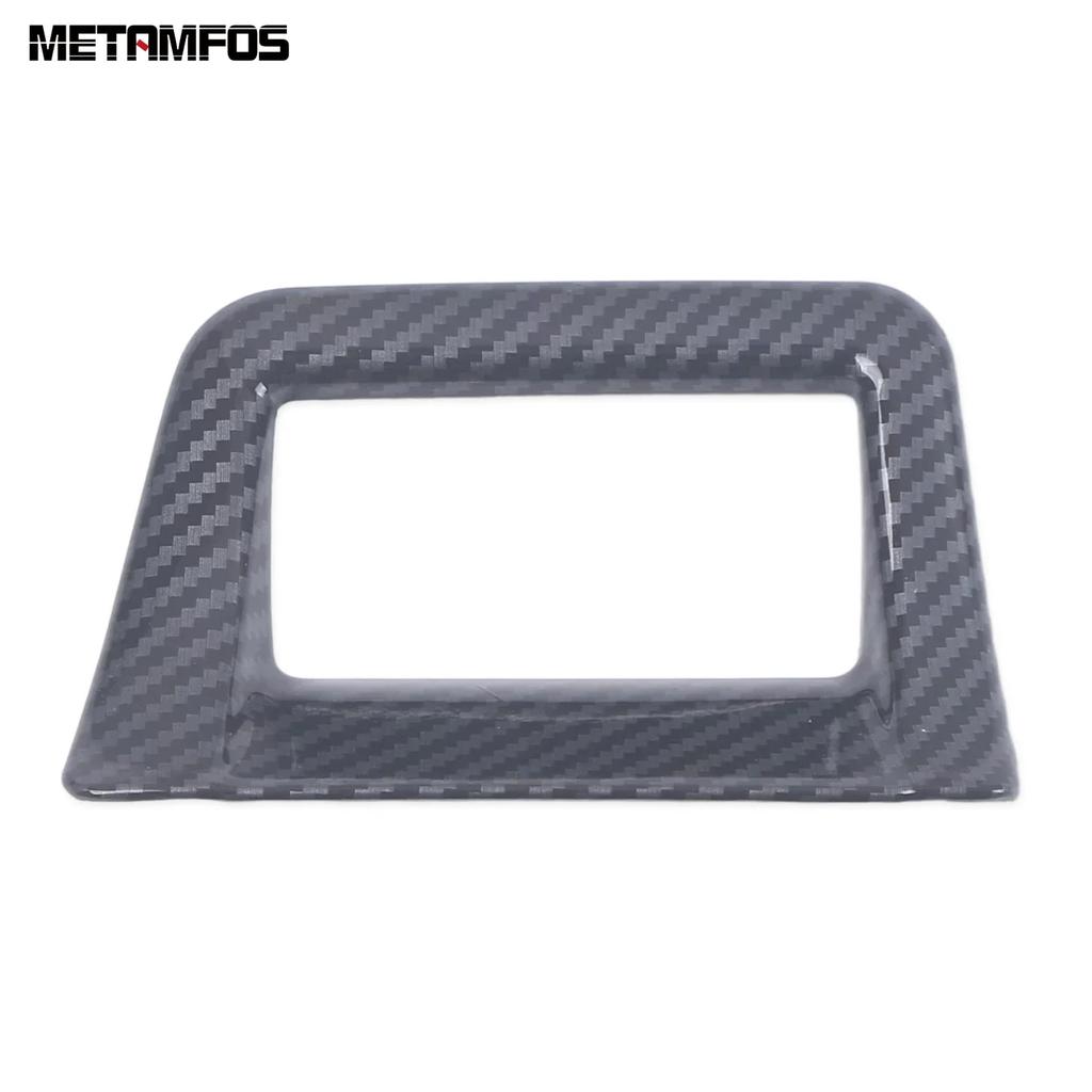 For Honda Civic 11th Gen 2024 2025 Carbon Fiber Head Light Lamp Switch Panel Cover Trim Interior Accessories