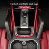 2PCS Center Console Storage Box For Porsche Cayenne 2018-2025 Car Central Control Gap Phone Key Holder Organizer Accessoriess