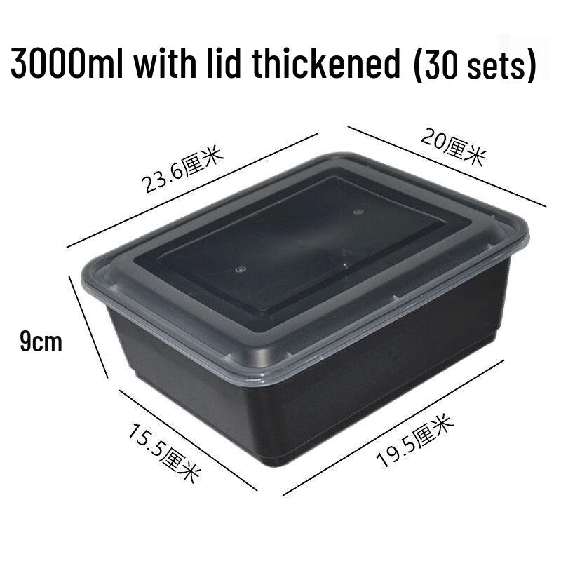 Disposable Rectangular Takeaway Containers