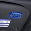 Roof Garage Control Button Cover Trim For Ford F-150 2015- Blue Carbon Fiber