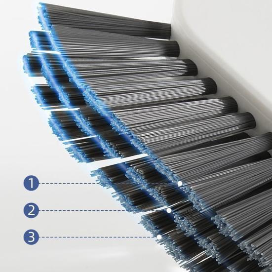 1/2 ks štěrbinový kartáč 2 v 1 kartáč na čištění drážek přenosný čistič okenních kolejniček s tvrdými štětinami škrabka lopatka ergonomická rukojeť čistič štěrbin