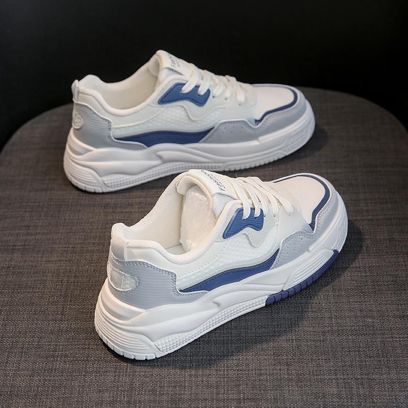 Spring New Korean Version Small White Shoes Female Students Thick Sole Muffin Shoes Casual Board Shoes