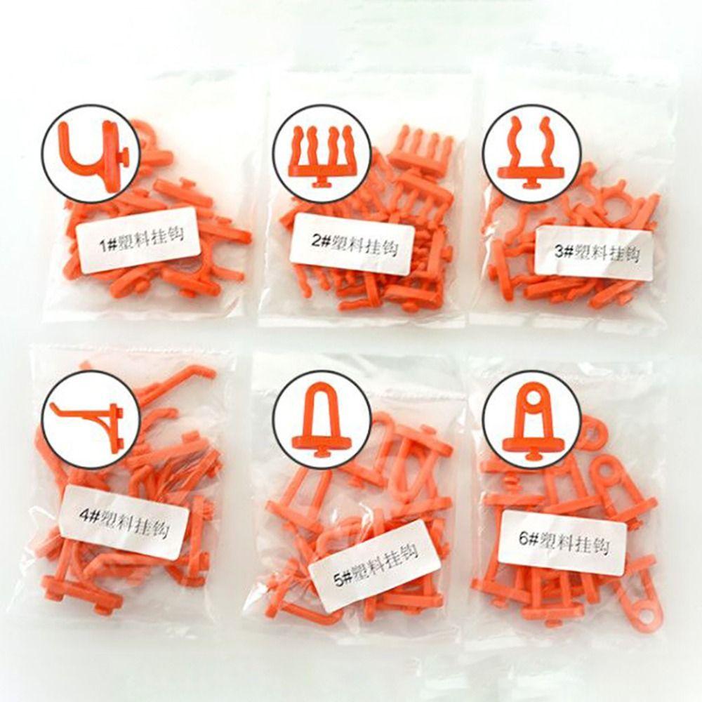 10Pcs Hardware Fastener Pegboard Hook Wall-Mounted Plate Hook New Hanging Board Hole Hook