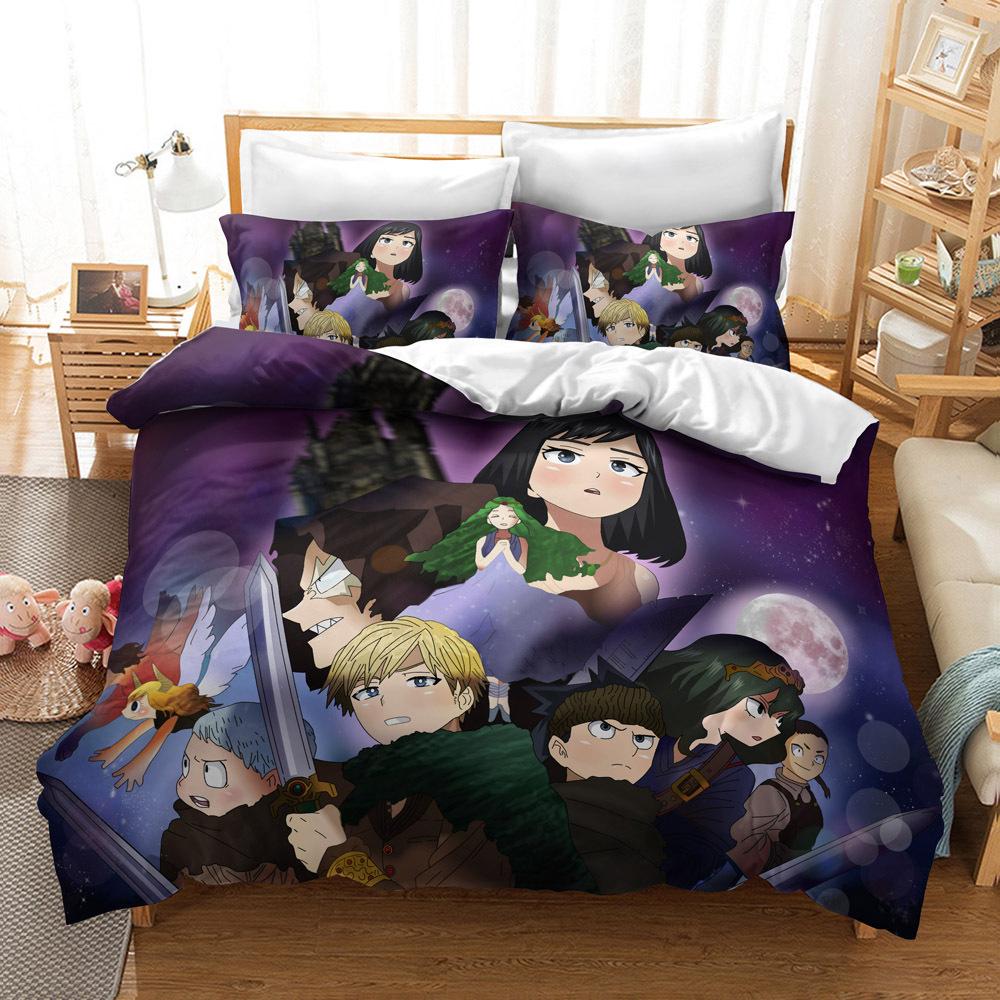 Japan Anime My Hero Academia Printed 3d Bedding Set Duvet Cover Set Bed Linen AU EU US Twin Full Queen King Size Kids Bedclothes
