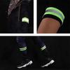 Adjustable Reflective Wristband Belt for Cycling, Running, and Construction - Elastic, Protective, and Secure.