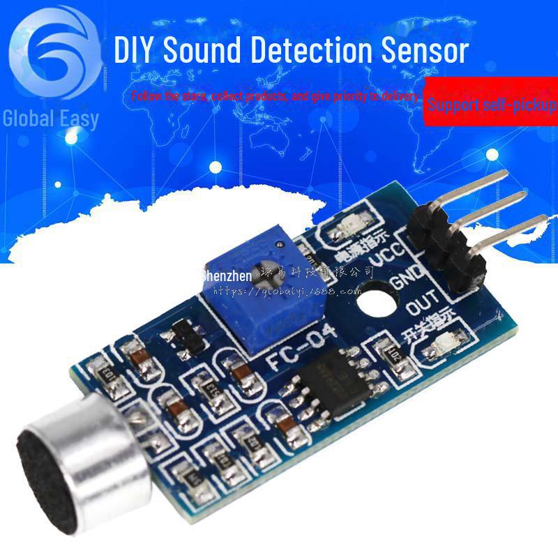 

Виявлення звуку та мікрофонний модуль із голосовим керуванням