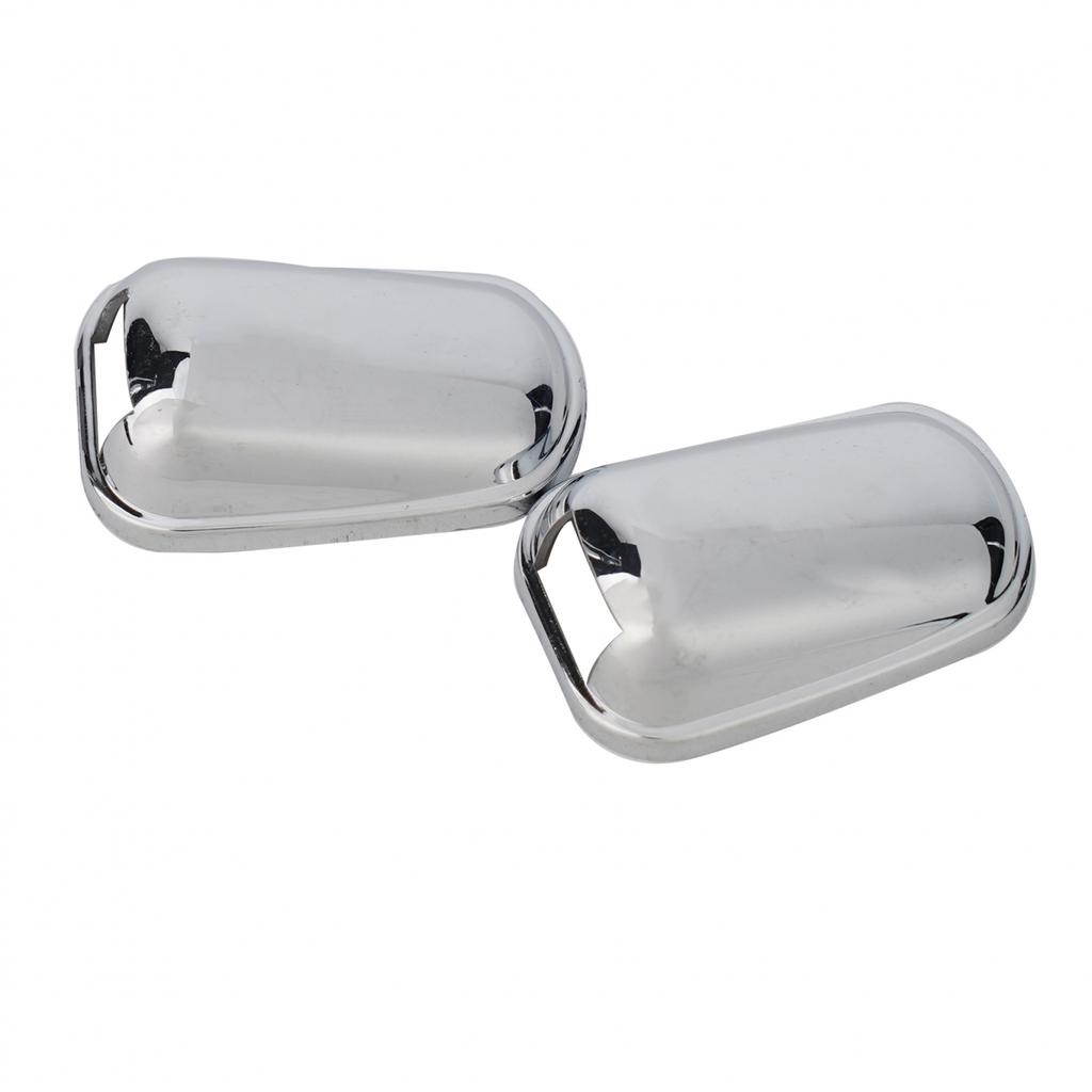 ABS Plastic Water Jet Cover Car Chrome Windshield Washer Cap
