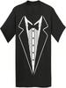 P&B Tuxedo White Funny Youth T-Shirt