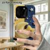 Phone Case: 2D Flat, Suitable for iPhone 18 17 16 15 14 13 12Pro Protective Case, Star and Moon Pillow, Perfect Christmas and Halloween Holiday Gift