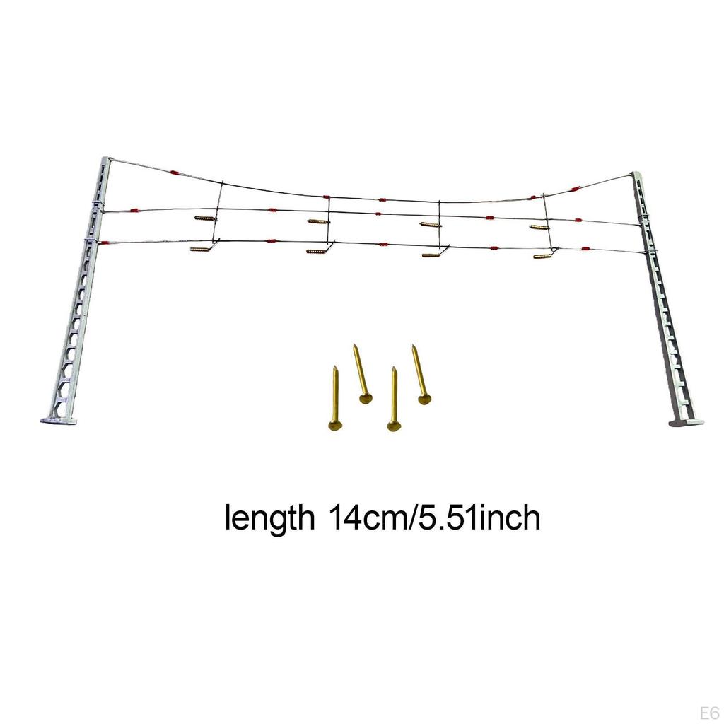 1:87 HO Scale Model Railway Scenery Sand Table Accessories Simulation Diorama Miniature
