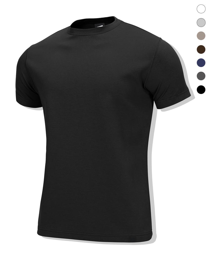 DRIX Pure Cotton Muscle Fit Half Sleeve_7Color (E Type)