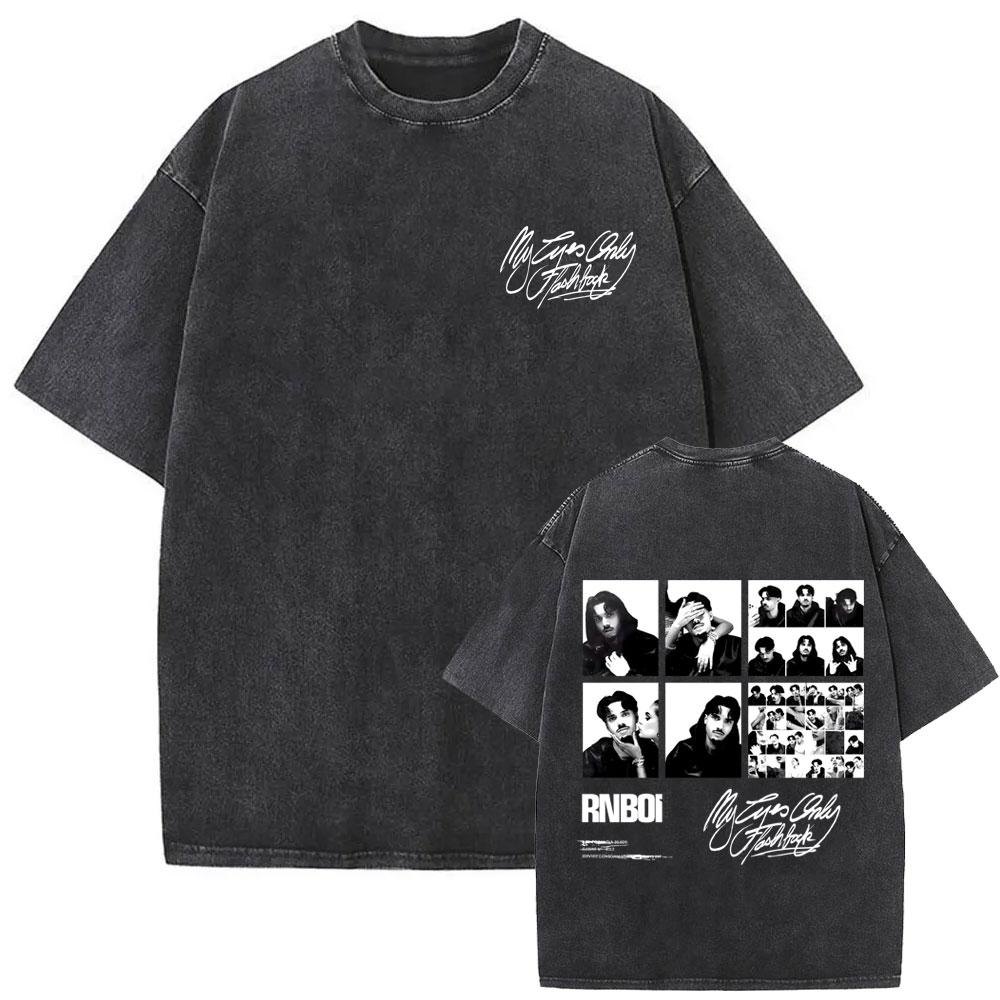 Vintage Washed Rapper DA Uzi Original Gangsta Album Merch  Tshirt Men Women Hip Hop Fashion Pop Music T Shirts Streetwear