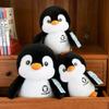 25/30/40Cm Soft Fat Penguin Plush Stuffed Toy Cute Black Penguin Fur Doll Toy Home Decoration Toy Children Birthday Gift