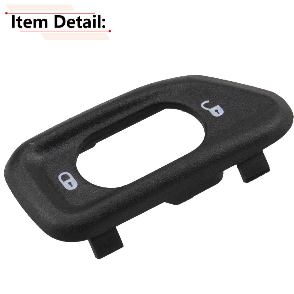 Right Left Crown Door Lock Switch Bezel 68185910AA 68185911AA for Jeep 2011-2018 Wrangler JK