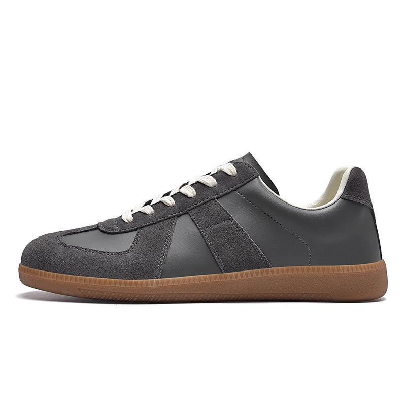 Unisex Retro German Training Shoes - Casual, Versatile Board Shoes for Men and Women