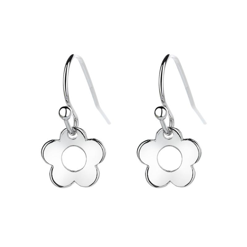 

Серьги-кольца с цветком ромашки для женщин, сладкие весенние украшения, подарок другу