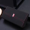 Car Storage Box Flip-Type Anti-Falling Eyeglass Case Snap-On Installation Leather Texture Organizer Universal Fit Sunglasses Box
