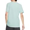 Nike T Shirts Men's Green Crew Neck Moderate Straight Fit BQ1266-336