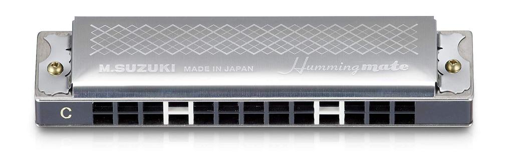 SUZUKI Diatonic Harmonica Humming Mate Am Key 13-Hole SU-13M