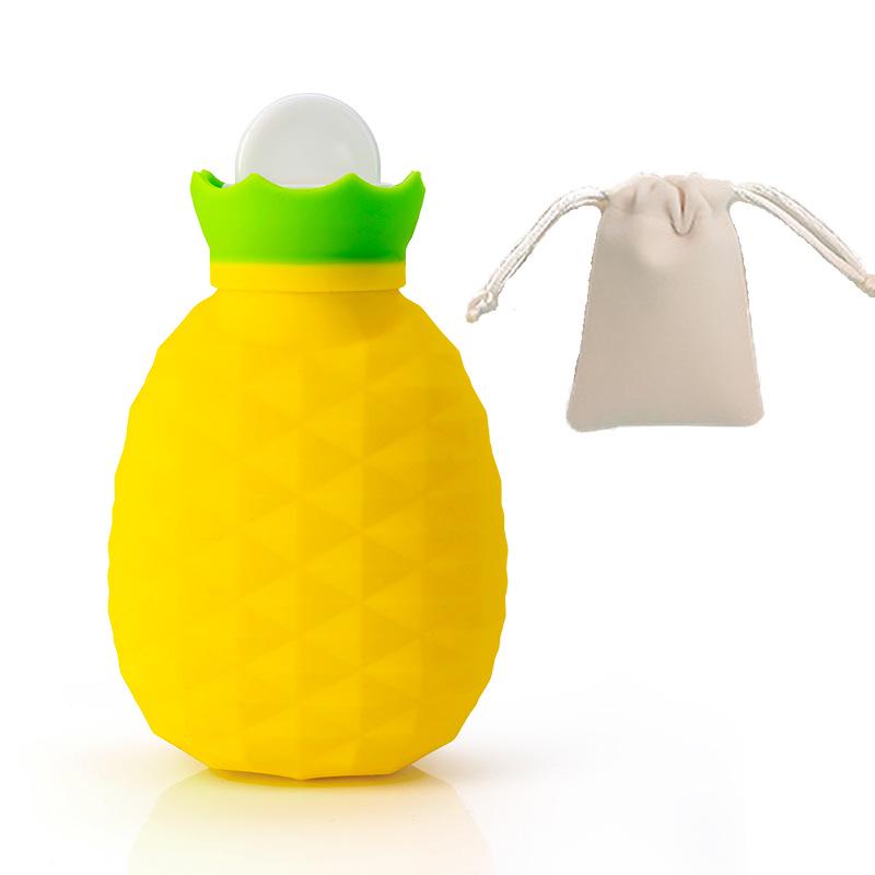 Silicone Explosion-Proof Hot Water Bottle: Portable, Microwaveable Mini Hand Warmer