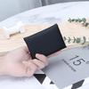 Mini Solid Color Genuine Leather Coin Purse Casual Small Wallet Card Holder For Men Women Money Change Pouch Hasp Coin Purse