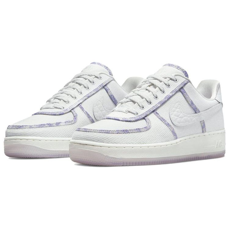 Nike  Air Force 1 Low Lavender Women Sneakers White Summit-White Doll DV6136-100