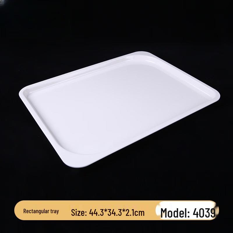 Japanese Style Rectangular Melamine Serving Tray