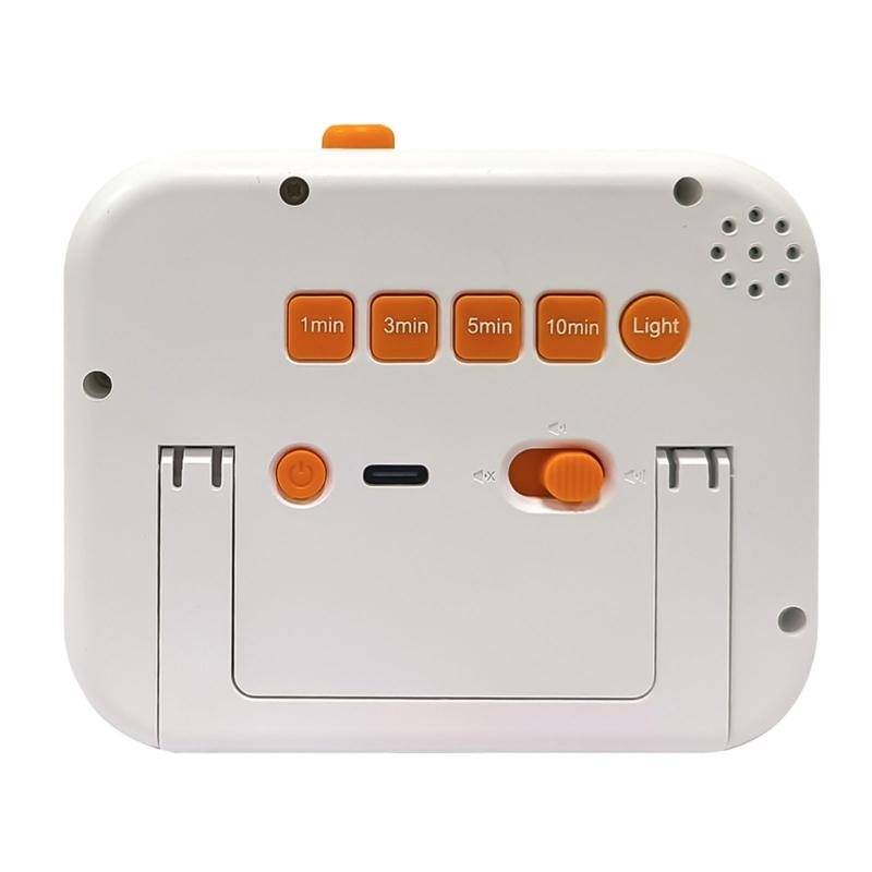 Plastic 60 Minutes Digital Timer For Classroom Learning Task LED Display Visual Timer Students Time Management Tool