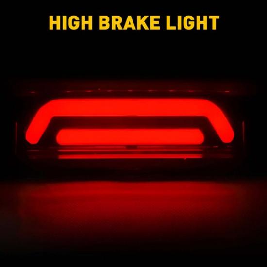 Red LED Brake 3Rd Light Tail Rear Lamp Lens Smoked Fit For TACOMA TOYOTA 1995-17