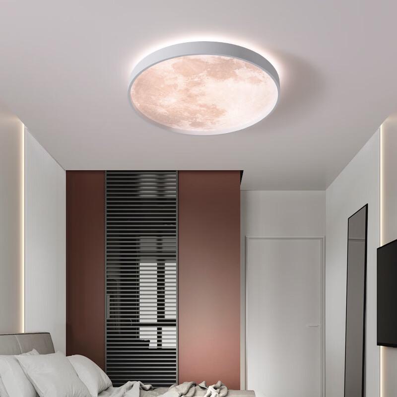 Moon-Shaped LED Ceiling Light