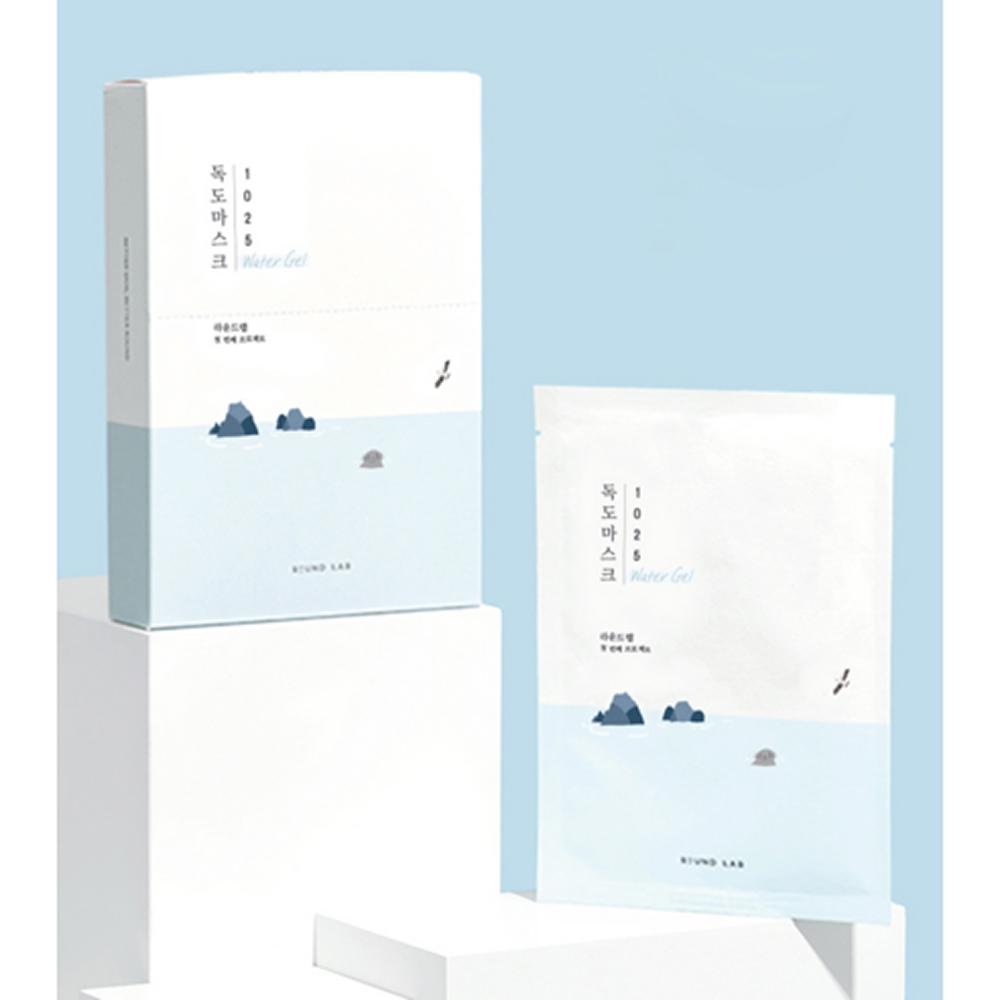 [Round Lab] 1025 Dokdo Hydrating Water Gel Mask | Korean Skincare, Hydration locking, Cooling