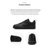 Nike Court Borough Low Recraft GS Dreifachschwarze Kinder-Sneaker DV5456-002