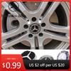 Hot Car Sticker 4PCS For Mercedes Benz Car Wheel Center Cap Hub Covers Badge For W204 W203 W205 W124 W221 C E S GLE CLC Class Ac