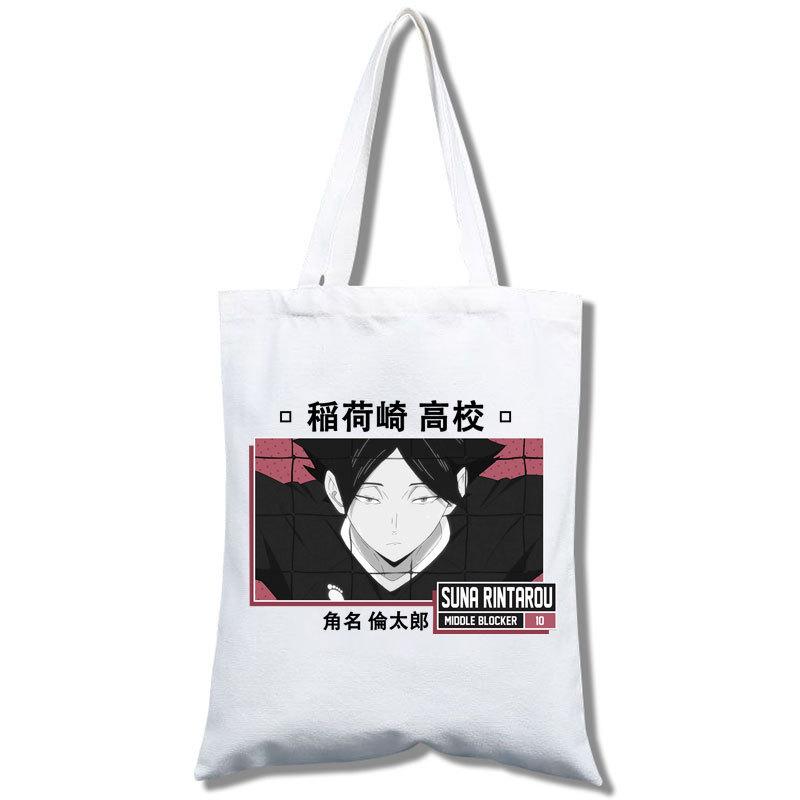 Женская сумка, Волейбол Юношеский, Канвас-сумка старшей школы Инарасаки, Студенческая, Литературная женская сумка, Универсальная модель 6
