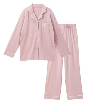 Nissen Pyjama und Loungewear Baumwolle Weich Glatt Hemd Größe L Damen Set, 100% Pyjamas, Rosa,