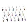 Undertale Keychains Set [Unofficial] Keychains Event Moe Daily Costume Props Anime Bag Decoration [Imported]