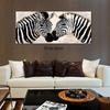 1pcs Modern Simple Zebra Decoration Painting Living Room Bedroom Entrance Background Wall Hanging Painting Nordic Style Canvas F
