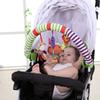 New Hanging Spiral Rattle Stroller Lathe Crib Toys Car Seat Cot Baby Play Travel Infant Baby Toys Educational For Newborn Gifts