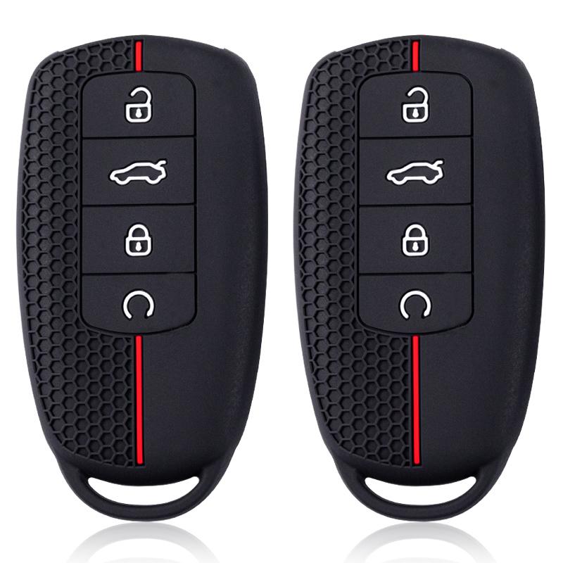 Silicone Keychain Car Keys Accessories Holder Key Cover Case For Chery Omoda 5 C5 Tigo 7 8 Pro Max Tigo 7 8 Plus Arrizo 5 Plus
