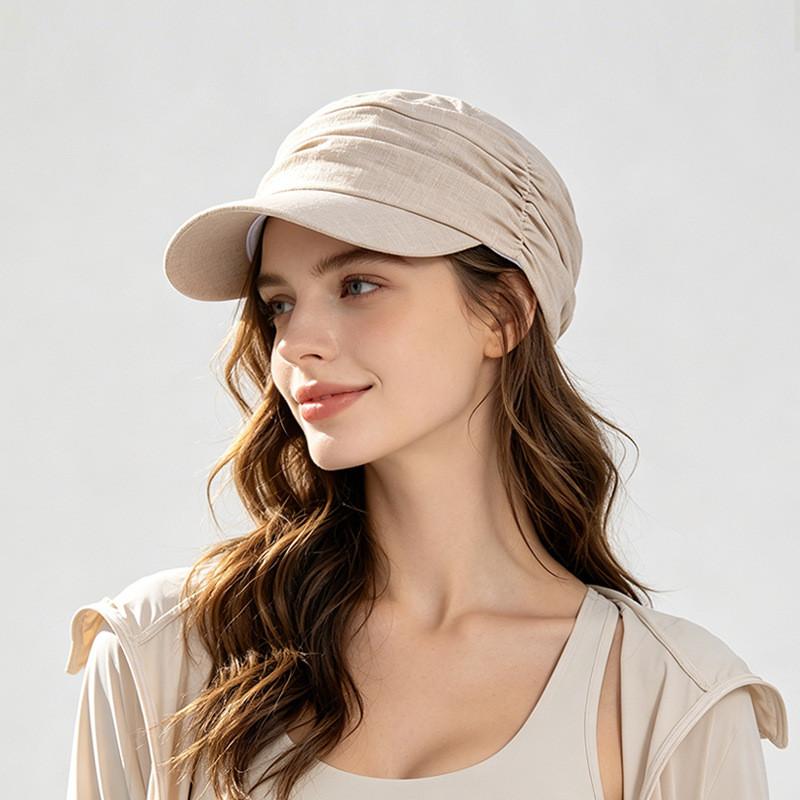 Cloud Hat Womens Sun Protection Cap With Adjustable Fit For Summer Outdoor Casual Wear