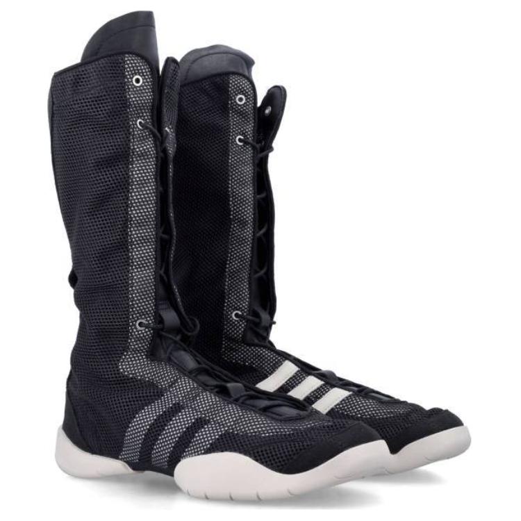 Y-3 Regu Comfortable Versatile High-Top Boots Unisex boots Black JH8062
