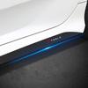 2pcs Car Side Skirt Sill Carbon Fibre Body Protection 3D Sticker For Tesla Model S Model X Model Y Cybertruck Model 3 Model Y