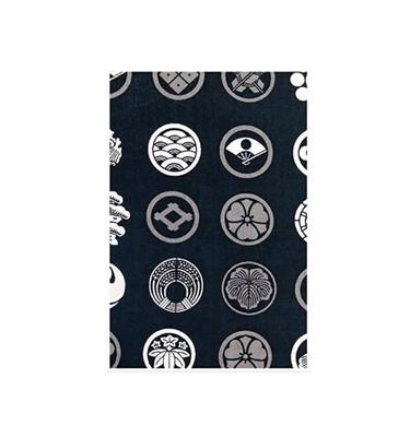 Hamamonyo Japanisches Traditionelles Kamon Design Tenugui Wandteppich