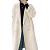 Wool Loose Double-breasted Double-sided Wool Coat Suit Collar Women's Jacket Temperament Commuter